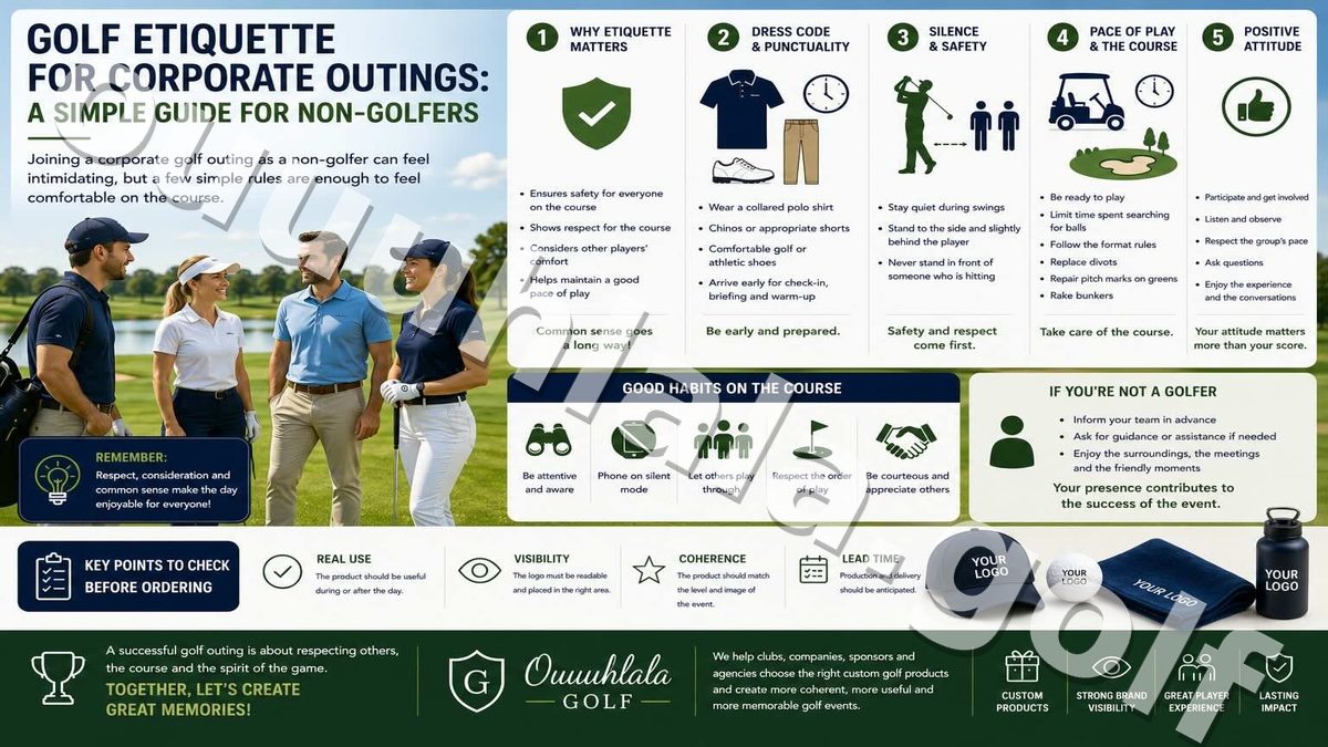 Golf Etiquette for Corporate Outings: A Simple Guide for Non-Golfers