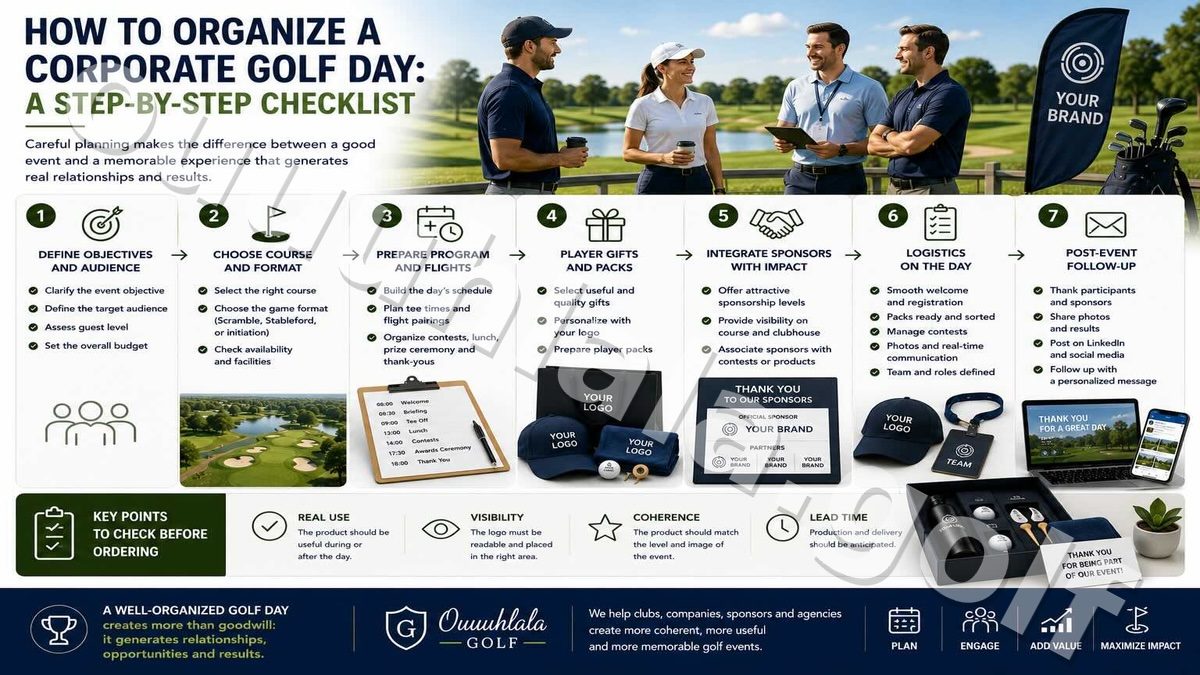 How to Organize a Corporate Golf Day: A Step-by-Step Checklist