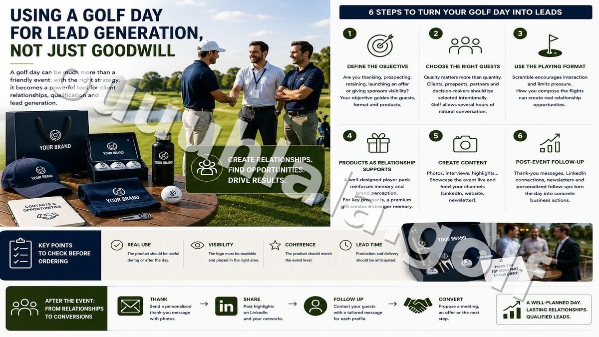 Using a Golf Day for Lead Generation, Not Just Goodwill