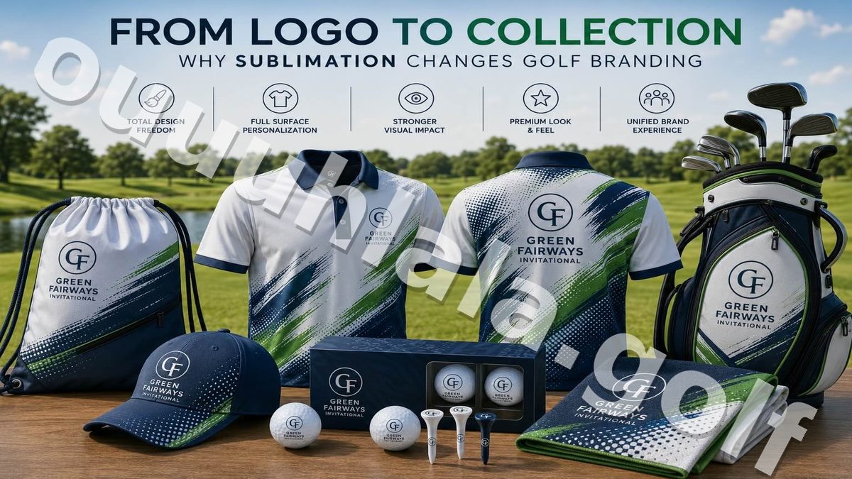 From Logo to Collection: Why Sublimation Changes Golf Branding