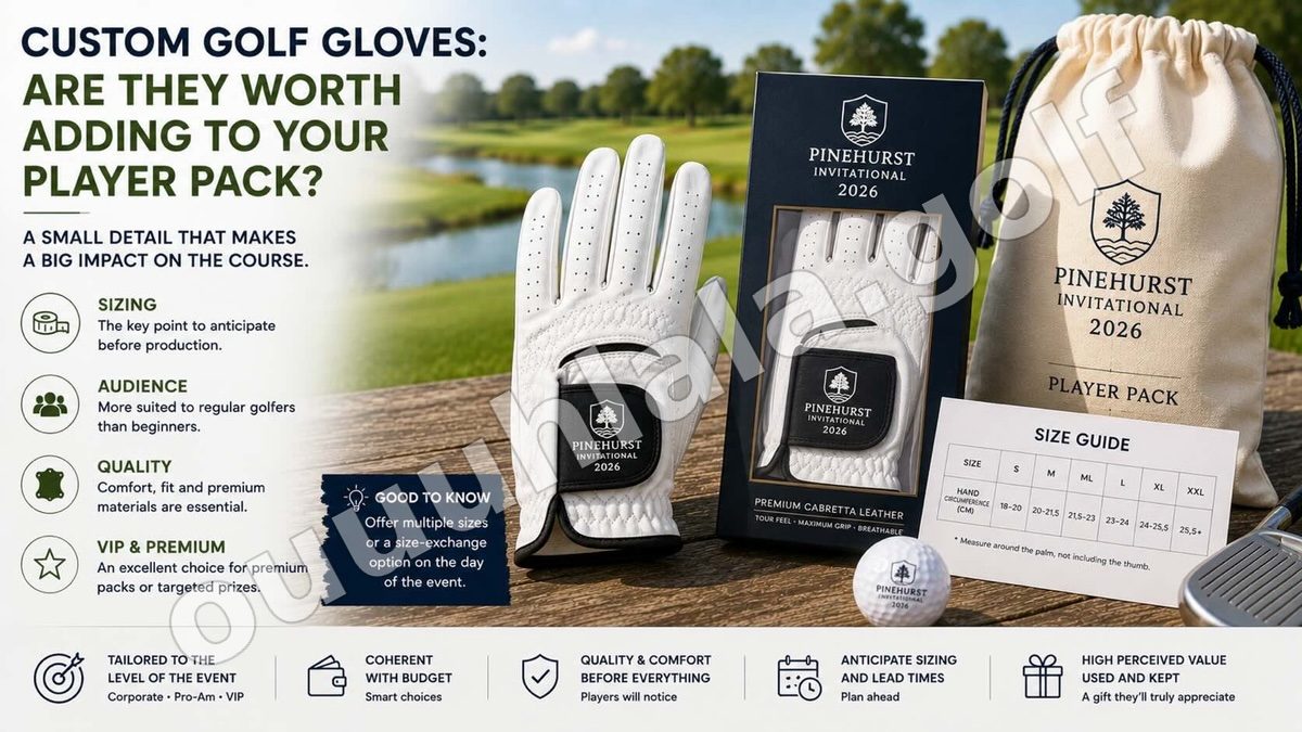 Custom Golf Gloves: Are They Worth Adding to Your Player Pack?